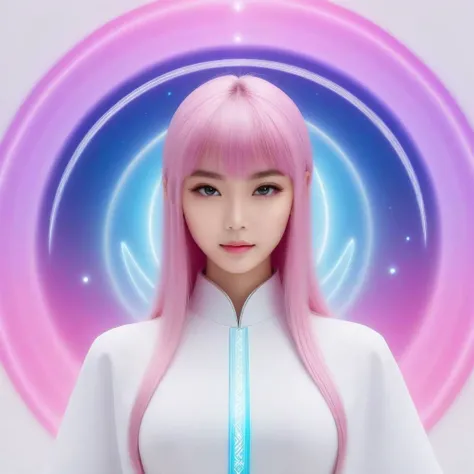 cline, mysterious bezier curve, runes, bangs, light eyebrows,
interstellar civilisation, mysticism,
1girl,solo,best quality, high quality, highres, masterpiece, sharpening, nice face,
<lora:SDXL Barbe Style on everything CF BarbieCore:1>BarbieCore, rainbow color