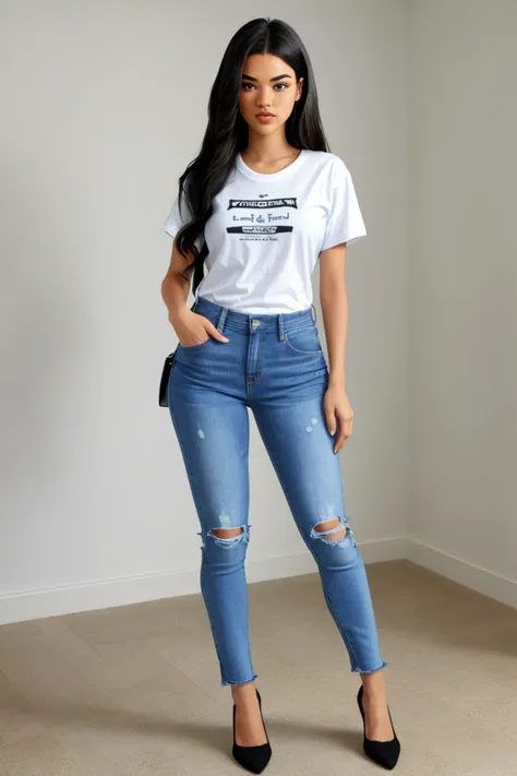 (full body shot:1.4), <lora:sd15_locon_RayBitancourt_32_v1:.9> RayBitancourt wearing a t-shirt and jeans