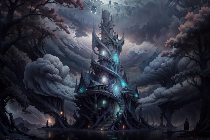 realistic image of an ancient, haunted treehouse at night, powerful, spooky, dark haunted swamp, scary, creepy, magical, fantasy,
(cinematic:0.85), (soft colors, soothing tones:1.3), (hyperdetailed:1.2),
<lora:zahaHadid_v10:1> zahahadid
<lora:epiNoiseoffset_v2:1.2>