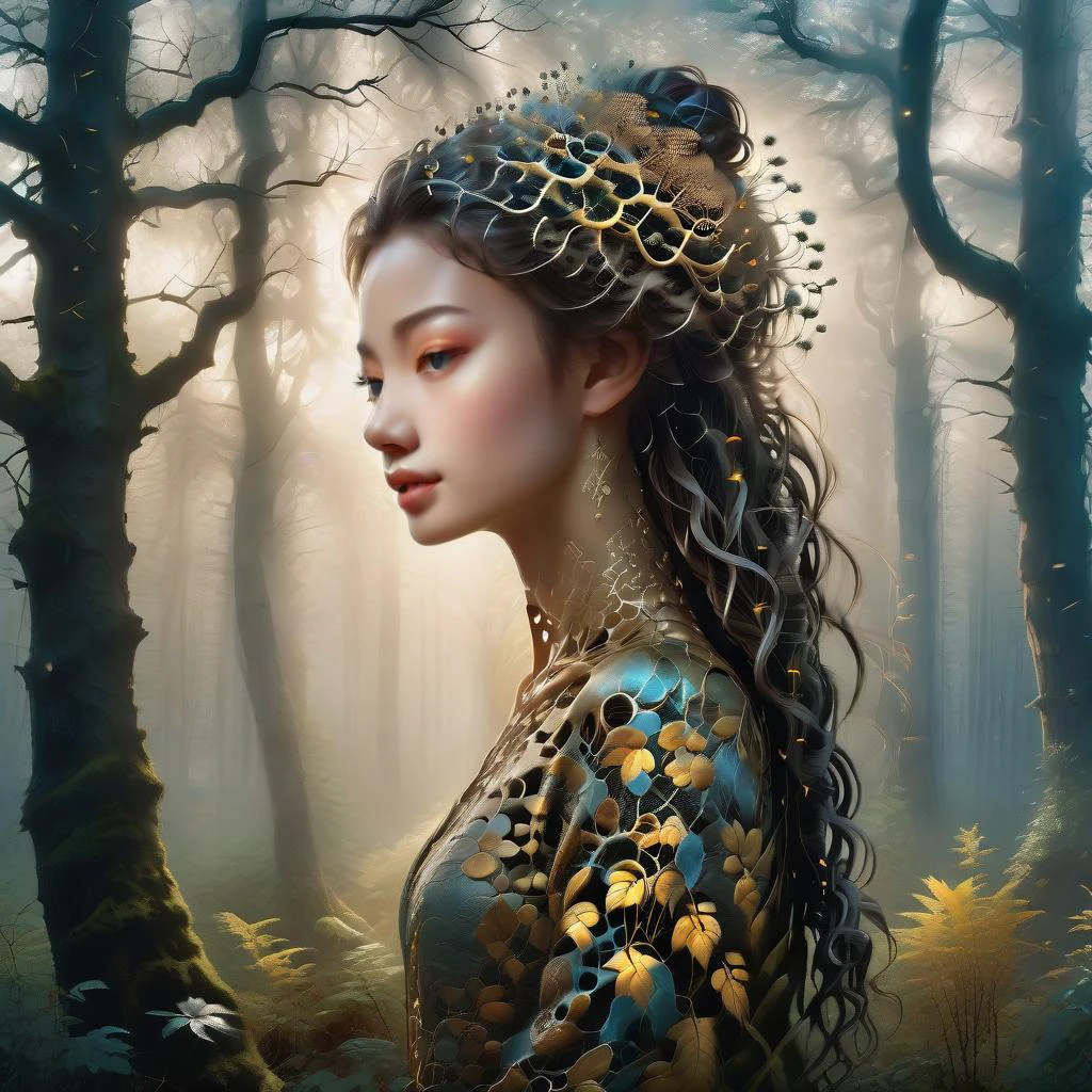 1girl,solo, ultra high resolution, (((masterpiece))), (((best quality))), ((super detailed)), ((extremely delicate and beautiful)),cinematic light, detailed environment (real), motion blur, depth of field,
bbone,
thunderstorm in a Russian forest, Low lead-colored clouds, low lighting, rain,
facing viewer, looking at viewer,
perfect detail, perfect skin, extremely detailed 8K wallpaper, an extremely delicate and beautiful, incredibly absurd res, distinct image, extremely intricate, detailed skin, High definition, intricate details, finely detailed, beautiful detailed,high detailed skin, natural light, ray tracing, volumetric light, top quality, golden-ratio face, perfect proportioned face, perfectly beautiful, reflected diffuse light to face, perfect features, cinematic quality, cinematic lighting, stunningly beautiful, hyper realistic details, bright coloured fractals, cinematic quality, cinematic lighting, hyper realistic, pastel colour palette,
<lora:SDXL ç»èå¢å¼º GWMDetail_v1.0 CF GWMDetail:0.0>GWMDetail,
<lora:SDXL Ray Tracing_0.10XL:1>
<lora:SDXL StencilStyleFAE 触å stencil styleï¼stenciled:1>stencil style