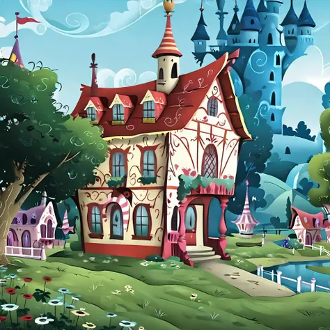 best quality, highres, masterpiece, surpriseapple castles, outdoors,
<lora:0 Pony sapple-000008:0.8>