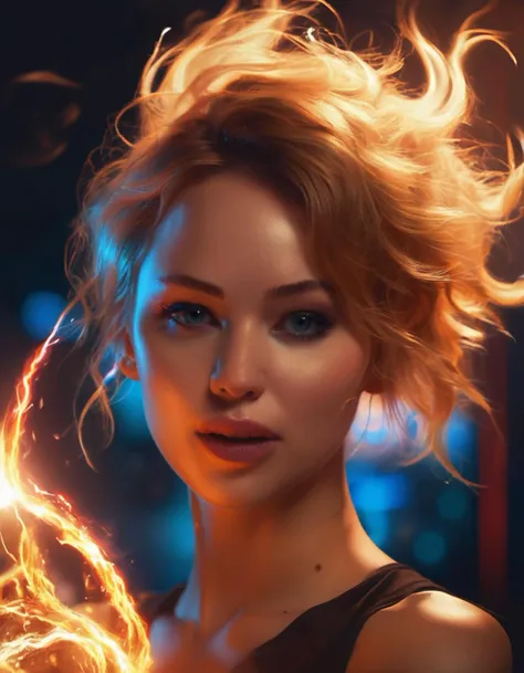 waist up photo of jnlw, doing an epic dance with a ball of fire, art by ilya kuvshinov and lois van baarle ross tran trending on deviantart pinterest hyper detailed photorealistic highlights & shadow hd 8k post-processing high resolution award winning photography portrait cinematic lightning lighting chiaroscuro composition 85mm f1.4 dg os r lens in the style alphonse mucho le
<lora:JenniferLawrenceXLDogu-000008:1>