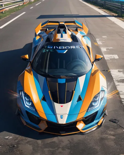(masterpiece:1.1), (highest quality:1.1), (HDR:1.3), (real focus:1.2), (colorful:0.9), a clean super car, nighttime, scene, high resolution, (neon under glow:1.3), headlights, windshield, spoiler, motor vehicle, ground vehicle, vehicle focus, metal, shine, sporty, ambient shading, sharp highlights, professional, (supercar), (reflective surface:0.7), raytracing, (matte colors:0.85), dark theme, (tan:1.2)