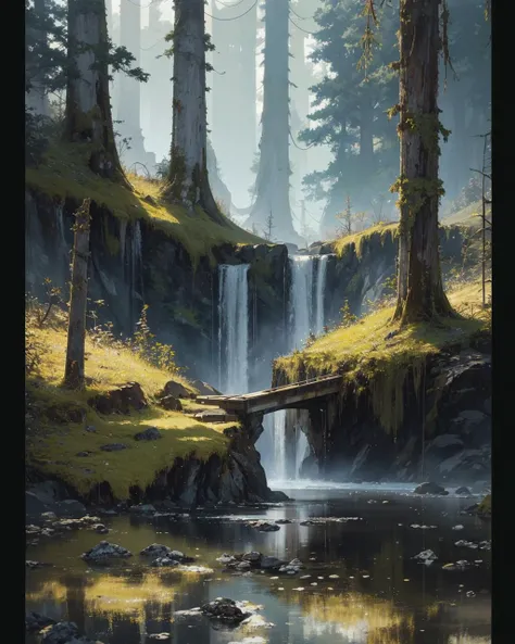 (masterpiece:1.0), (highest quality:1.12), (HDR:1.0), (dark shot:1.22), old, (RAW photo), water, trending on ArtStation, alien landscape and vegetation, adhesives, middle ground, (skin pores:0.2), (tilt shift photography:1.2)
