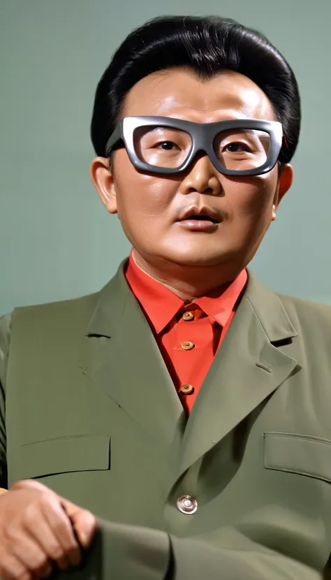 batman1966 style, bouffant haired supervillain Kim Jong-Il <lora:Batman1966 Style:1>