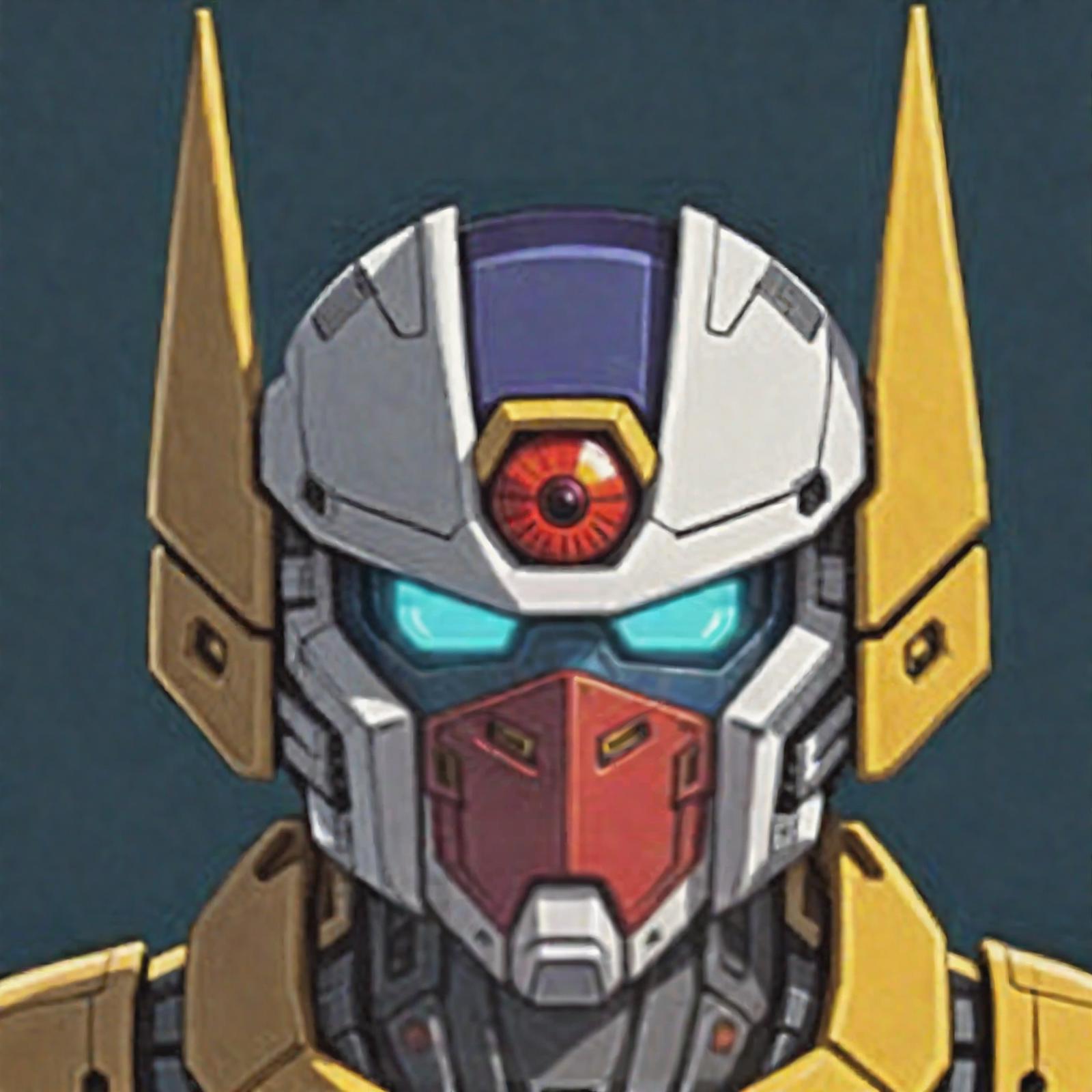 Japan Style Robot Avatar Icon v1.0