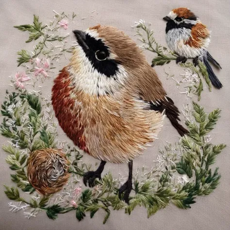 <lora:SDXL_embroidery_Sa_May_V8:1> embroidery, cute borb