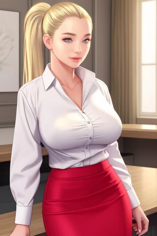 Blonde Japan Female Teacher，Being in a hotel，(get down on the bed:1.2)，(Being touched by men:1.5)，(It is penetrated by the crotch of a man)，Seen from the side （（（masutepiece）））， （（Best Quality））， （（intricate detailes））， （（Ultra-realistic realism））， Ridiculous resolution， A MILF， Mature Woman， See-through， ighly detailed， Illustration， 1. Mature Woman， （（Large breasts））， (areola of breast)，perfect hand， Detailed finger， Beautiful detailed eyes, Long hair, with brown eye， Name badge， vd， （Teacher's uniform：1.2）， Translucent white shirt， Black Pencil Skirt， Stockings，Nipple ring， detailedbackground， Bedrooms， perfect  eyes， Seductive eyes，cocked ass，Reddened face，(weeping:1.2), Exposed , visible areolas, sexual , Men having sex with women, Beautiful face, NSFW，six,エロ