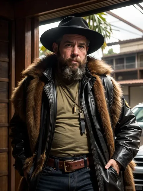 James Gurney style portrait, Tweeter and the Monkey Man were hard up for cash They stayed up all night selling cocaine and hash realistic, dramatic lighting