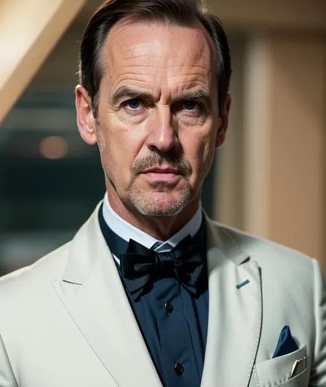 realistic style,

masterpiece, best quality, 8k, artstation, sharp focus, ultrarealistic, high details,
raw photo of

young:1.8 John Cleese at his 30s as James Bond