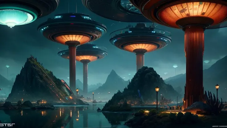 scifi drama style, masterpiece, best quality, 8k, artstation, sharp focus, ultrarealistic, high details, raw photo of  (Underwater Future  city:1.5), Algae, Fishs, ,
Under a glass dome,  Hyper detailed modern style, extreme realistic details, concept art, intricate details, cgsociety, sots art, rendered in unreal engine, unreal engine 5, artstation hd, muted colors, professional ominous concept art, by artgerm and greg rutkowski, an intricate, elegant, highly detailed digital painting,  smooth,  illustration, in the style of simon stalenhag, wayne barlowe, igor kieryluk, man, RTX, HDR,  TXAA,  cinematic, natural lighting, red, blue,