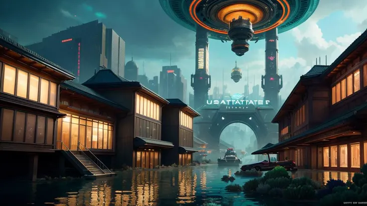 scifi drama style, masterpiece, best quality, 8k, artstation, sharp focus, ultrarealistic, high details, raw photo of  (Underwater Future  city:1.5), Algae, Fishs, ,
Under a glass dome,  Hyper detailed modern style, extreme realistic details, concept art, intricate details, cgsociety, sots art, rendered in unreal engine, unreal engine 5, artstation hd, muted colors, professional ominous concept art, by artgerm and greg rutkowski, an intricate, elegant, highly detailed digital painting,  smooth,  illustration, in the style of simon stalenhag, wayne barlowe, igor kieryluk, man, RTX, HDR,  TXAA,  cinematic, natural lighting, red, blue,