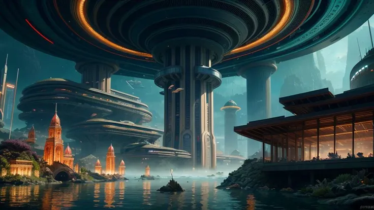 scifi drama style, masterpiece, best quality, 8k, artstation, sharp focus, ultrarealistic, high details, raw photo of (Underwater Future city:1.5), Algae, Fishs, ,
Under a glass dome, Hyper detailed modern style, extreme realistic details, concept art, intricate details, cgsociety, sots art, rendered in unreal engine, unreal engine 5, artstation hd, muted colors, professional ominous concept art, by artgerm and greg rutkowski, an intricate, elegant, highly detailed digital painting, smooth, (photorealistic:1.5), in the style of simon stalenhag, wayne barlowe, igor kieryluk, man, RTX, HDR, TXAA, cinematic, natural lighting, red, blue,