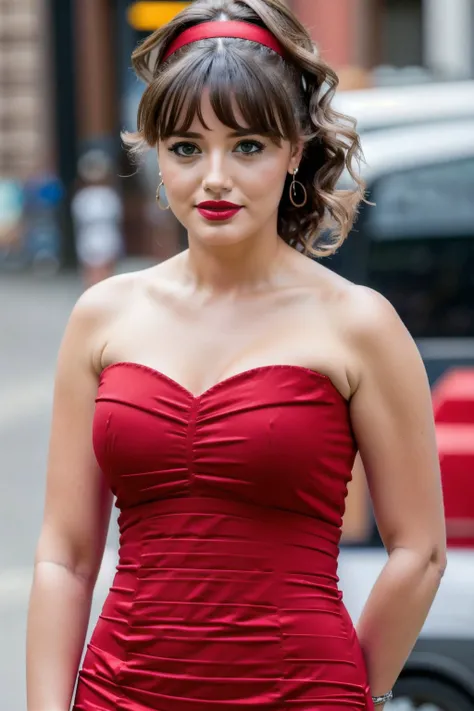 <lora:trkhslds:0.8>, a beautiful trkshlds woman in a red dress is standing outside with her arms crossed and looking at the camera with a serious look on her face
masterpiece, ultra realistic, 8k, detailed, elaborate, high quality,