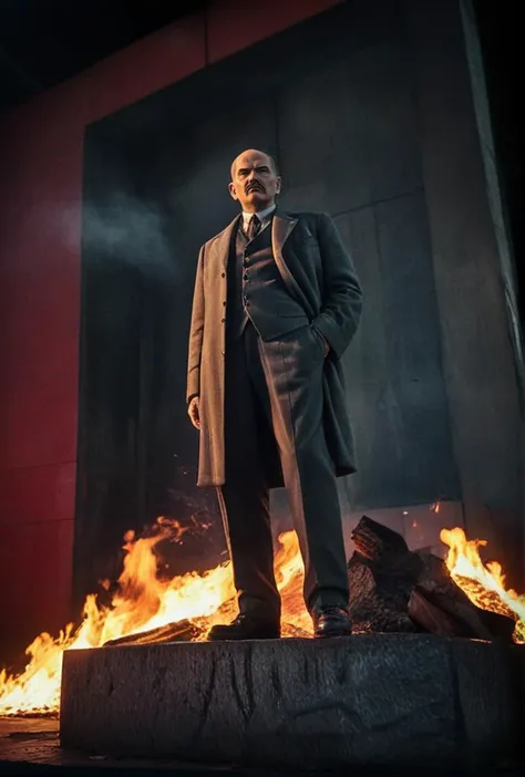 (AI android Vladimir Lenin standing in front of Lenin's tomb)(dodge and burn, corner edge darken vignette)(exposure POP!!! hdr extremely intricate, Sharp focus, dramatic cinematic light, (8k textures, elegant, cinematic look)(breathtaking, insane details)
<lora:LCM-LoRA-XL_V1:0.21>
<lora:SDXLHighDetail_v5:0.5>
<lora:add-detail-xl:0.5>
<lora:ral-exposure:0.2> ral-exposure <lora:sdxl_photorealistic_slider_v1:1.5>