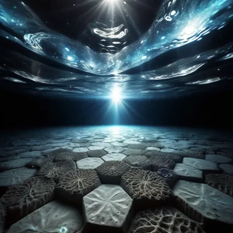(Sharp contrast) Macrocosmic (Ethereal light) Alchemical (Ocean floor) Pressurized (Deep space)
