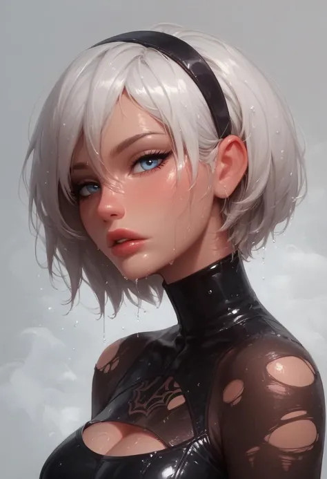 8k, masterpiece, highest quality, best quality, official art, beautiful and aesthetic, extremely detailed, (fractal art: 1.3), colorful, highest detailed, perfect face, upper body, HDR, sexy, wide hips, thicc figure, Detailed face, Detailed eyes, red eyes, perfect face, perfect eyes, ( 1elf, 1 female elf, 1girl, trans, futa, futanari, big ass, slim waist, pretty face, long white hair, sharp jawline, he is sexy, she is beautiful, she has black eyeliner, he has makeup, she has a girly face, she is tanned, she has big , she is blushing, she wears blush, hips wider than shoulders, slim torso, black lipstic, e-girl makeup, blushing, pretty, sharp jawline, red eyes, cute, thigh high socks, goth clothes, black skirt, black crop top, black lipstick, black eyeliner, cute smile, Goth, goth priestess, RAVEN, goth makeup, goth clothes, white hair, wolf cut, bulge, bulge in underwear, genitalia outline, 3d art, 3d style
