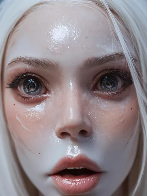 score_9,score_8_up,score_7_up,score_6_up,score_5_up,score_4_up,super close up shot of an albino underworld creature, small white zombie eyes, hyper realistic, ultra detailed, translucent oiled skin, black skin
