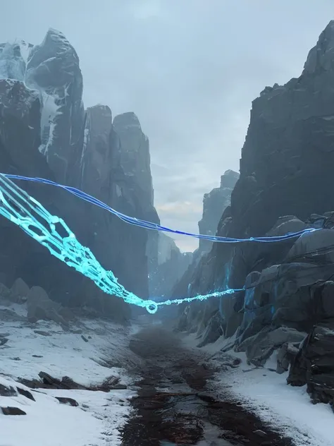 score_9,score_8_up,score_7_up,score_6_up,score_5_up,score_4_up,(masterpiece, sharp focus:1.2), BREAK (A frostbitten warrior on the edge of a frozen wasteland, their armor encrusted with ice and snow, depicted in a style with cold desaturated tones, high contrast, crisp frosty textures:1.1), BREAK (illuminated by the pulsating glow of neon signs, set against the backdrop of a dense urban labyrinth where wires and cables intertwine like roots:1.1), BREAK (art by Otomo Katsuhiro:1.4), (elaborately detailed attire with extraordinary elements:1.1), (hyperdetailed:1.1), (intricate details:1.0), (Refined details:1.1), (best quality:1.1), (high resolution:1.2)