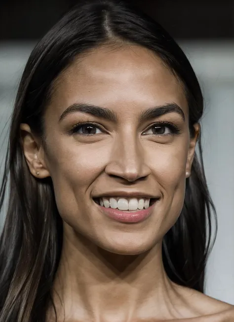 High detail RAW color Photo of gorgeous sks woman, smile, fit, toned, sexy look, high detail hair, (skin pores, skin imperfections), sharp body, highly detailed body, highly detailed face, sharp focus, 8k high definition, insanely detailed, intricate, masterpiece, highest quality, <lora:locon_aoc_v1_from_v1_64_32:1>