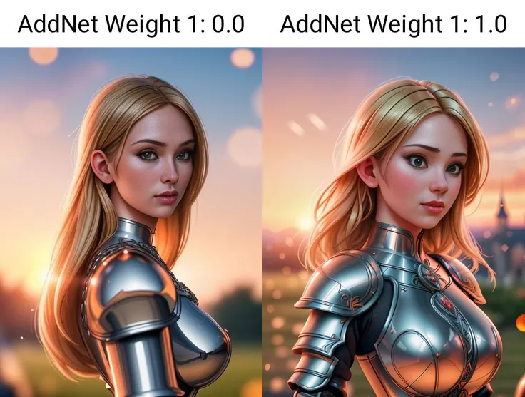 (masterpiece), (extremely intricate:1.3), (realistic), portrait of a girl, the most beautiful in the world, (medieval armor), metal reflections, upper body, outdoors, intense sunlight, far away castle, professional photograph of a stunning woman detailed, sharp focus, dramatic, award winning, cinematic lighting, octane render unreal engine, volumetrics dtx, (film grain, blurry background, blurry foreground, bokeh, depth of field, sunset, motion blur:1.3), chainmail