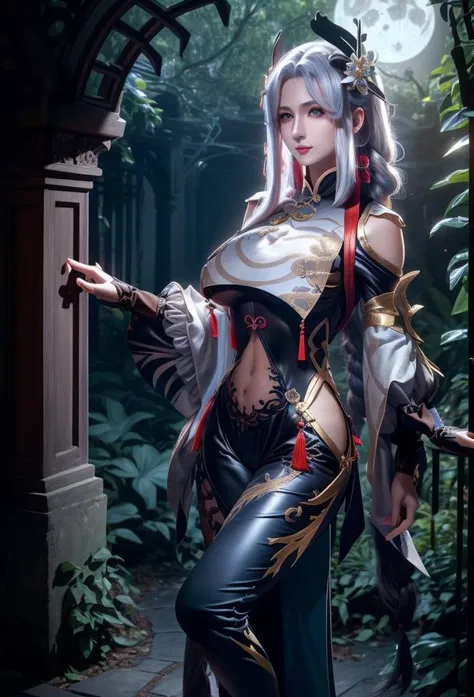 ((best quality)), ((masterpiece)), (detailed:1.4), 3D,fly in the sky，White Cloud，fly in the sky，White Cloud，fly in the sky，White Cloud， A beautiful Chinese classical palace costume,Classical Hanfu，Human snake tail。Human snake tail。Human snake tail。Nuwa Goddess，Gold armor dress，Long black hair flutters in the wind，Full body portrait，Handheld weapons，At the top of Kunlun Mountain，HDR (High Dynamic Range),Ray Tracing,NVIDIA RTX,Super Resolution,Unreal 5,Subsurface scattering,PBR Textures,Post-Processing,Anisotropic filtering,Depth of Field,Maximum clarity and sharpness,Multi-layered textures,Albedo and Specular Maps,Surface Shading,Accurately simulate the interaction of light with materials,Perfect proportion,Octane Rendering,Two-color lighting,Large aperture,Low ISO,White Balance,Rule of Thirds,8K Native,