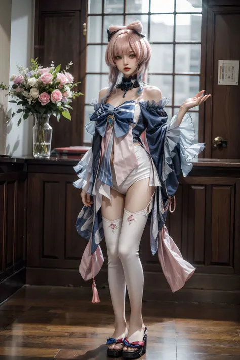 ((Above the shoulder，facial closeups))， Bigboobs， Look at the view, anime,  Standing painting, angle of view,  foreshortening, foreshortening, 8K, Super detail，silber hair,hentail realism, white backgrounid， Standing painting, 8K, Super detail, 1080p, Women's HD，femele, 16k, A high resolution, Best quality, High quality, Anatomically correct, Masterpiece, ccurate, hyper HD，As graceful as a swan，unreal-engine， Ghibli-like colors,   anime,  Standing painting, angle of view,battle armor，ssee-through，Lace skirt