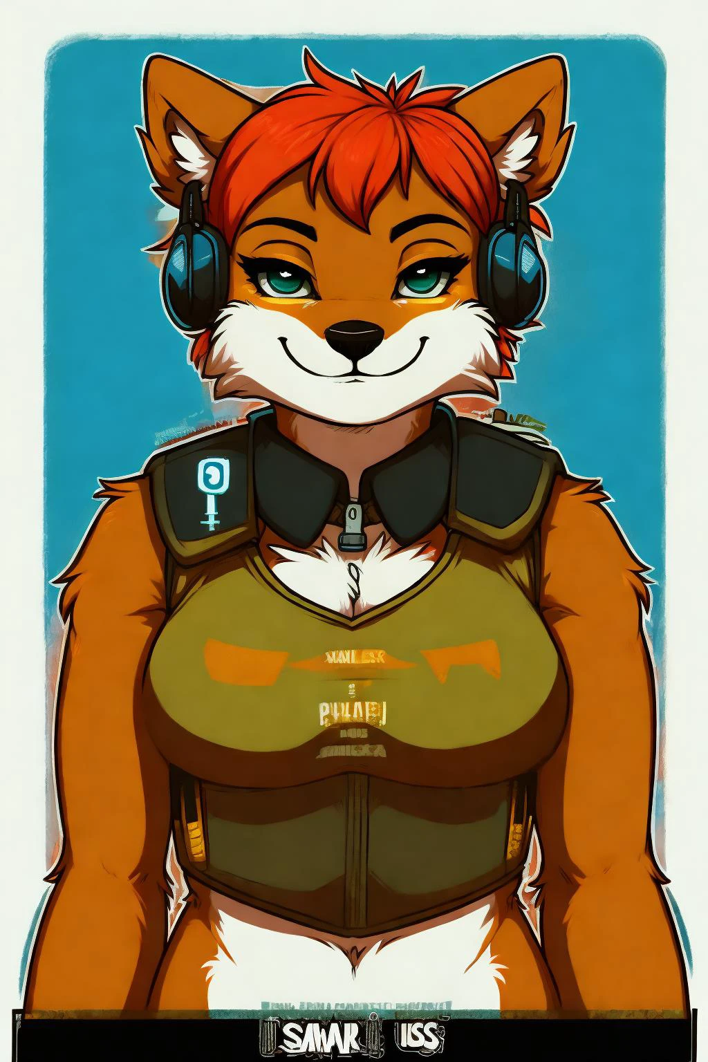 uploaded on e621, by Jay Naylor, by Xenoforge, by honovy, waist up portrait, solo, anthro bear male, (military uniform, military headset, chest rig, armor vest, tactical clothing, camo), ((PMC operative)), (holding an assault rifle, AK-12,) solo, wilderness, confident smirk, Tarkov, B.E.A.R. PMC operative, uhd, hdr, 4k, <lora:ArsenalLoHa-v1.0:0.65> assault rifle, bwu dfc ubbp updn
