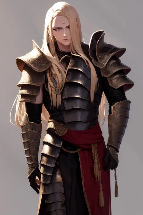 masterpiece, best quality, highres, 1boy zenos, armor, standing <lora:zenos:1>