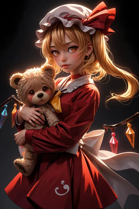 flandre scarlet,1girl, teddy_bear, solo, wings, mob_cap, holding_stuffed_toy, simple_background, crystal, frills, one_side_up, red_bow, looking_at_viewer, cowboy_shot, black_choker, standing, long_sleeves, black_background, closed_mouth, red_ribbon, glowing, bowtie, hat_ribbon, grey_background, expressionless, petticoat, hair_ribbon, red_dress, red_vest, wide_sleeves, shirt, yellow_ascot, red_skirt <lora:flandre:1>,star-shaped_pupils,symbol-shaped_pupils,. gorgeous,key visual, vibrant, studio anime,award-winning, professional, highly detailed,high budget, cinemascope,
Visit the historic city of Kanazawa, known for its well-preserved geisha districts, beautifully landscaped Kenrokuen Garden, and traditional arts and crafts