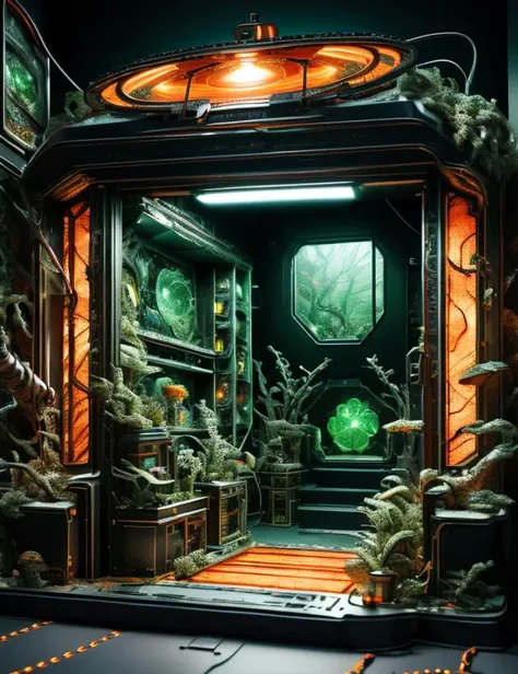 ((best quality)), ((masterpiece)), ((realistic,digital art)), (hyper detailed), DonMG414 Virtual Reality Pod, Mini Jacks,Data Cables,CE Marking (European Conformity),HDMI Ports,Emergency Exit Lights,Extension Cords, Circuit Pattern, Velvety, , octane rendering, raytracing, volumetric lighting, Backlit,Rim Lighting, 8K, HDR,   <lora:GaiasDaugthers-000014:1>