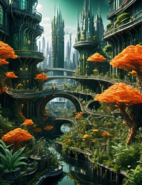 ((best quality)), ((masterpiece)), ((realistic,digital art)), (hyper detailed), DonMG414 Magical Realm Eel,Skyline View, octane rendering, raytracing, volumetric lighting, Backlit,Rim Lighting, 8K, HDR, <lora:GaiasDaugthers-000014:1>