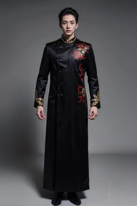 handsome male,look at viewer,fullo body, <lora:xiangsheng:0.6>