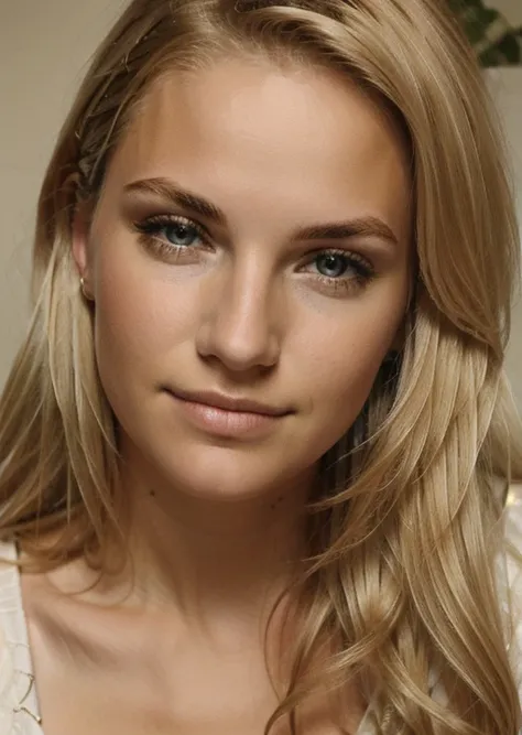 close-up face portrait of <lora:Taylor_Character_1:1> Taylor, detailed face, facing straight at the camera