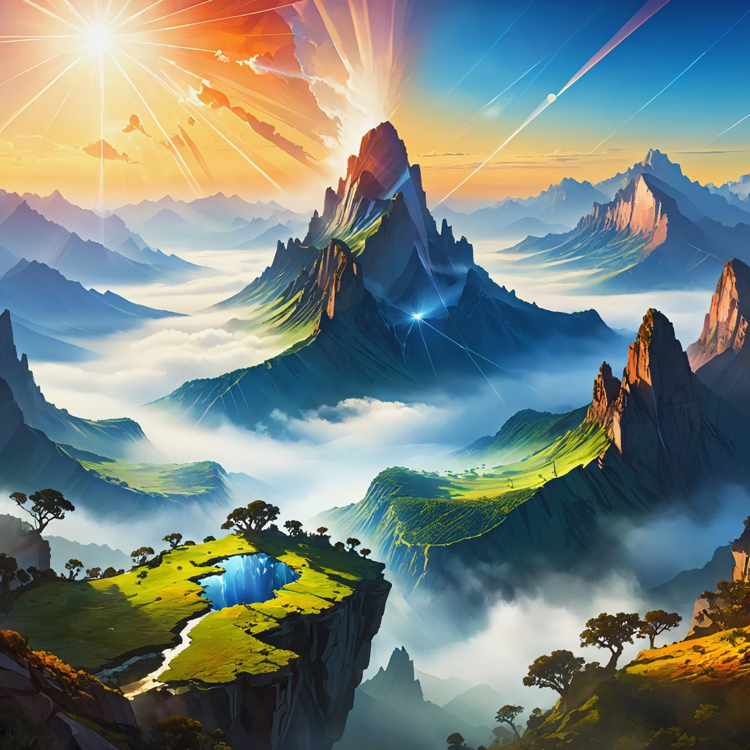 ultra-fine digital painting of a Sentient mist enveloping prey silently in a Floating islands above cloud canyons <lora:xl_more_art-full_v1:0.3>, <lora:EnvyBetterHiresFixXL01:1>, <lora:ral-polygon-sdxl:0.5> ral-polygon, super detail, ultra-realism, Lens Flare