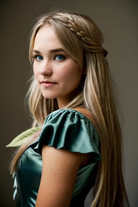 wearing an Chipping Sparrow costume <lora:Emily_Osment:1> e1873o, 1girl, solo, long_hair, blue_eyes, blonde_hair
