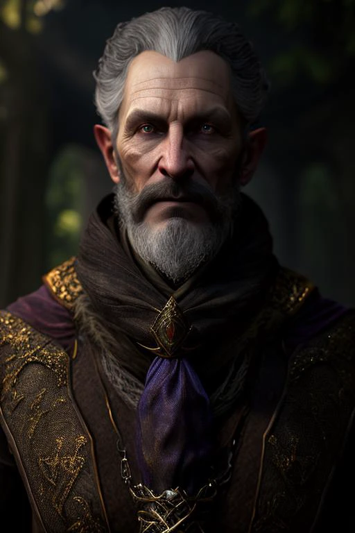 8k, ultra quality, hyperrealistic, photo, fantasy, elvish sorcerer portrait, detailed, detailed skin, detailed face, daylight, bright, sunlight, outdoor, dnd