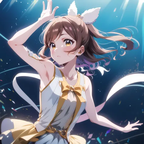 high quality, best quality, masterpiece, absurdres, miyama suzune, idol, 1girl, <lora:suzune:0.6>