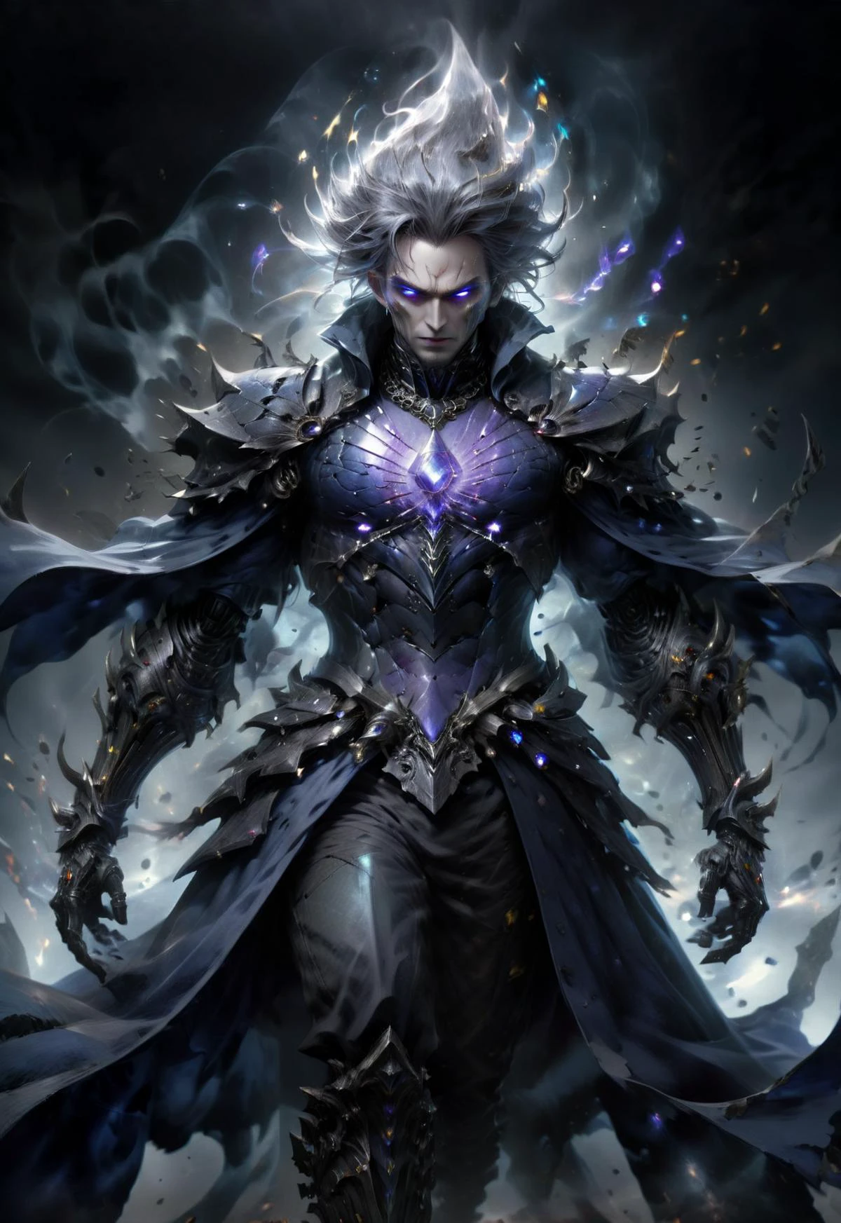 horror-themed breathtaking full body shot of a powerful warlock concentrating all their energy to cast the ultimate spell, <lora:Envy9000XL01:0.9> <lora:herocoolstyle:0.5> <lora:GeorgianStyleLocal:0.6> GeorgianStyle <lora:sapphicraft:0.8> sapphicraft, spc1 <lora:xl_more_art-full_v1:0.3>, masterpiece, award-winning, professional, highly detailed, eerie, unsettling, dark, spooky, suspenseful, grim, highly detailed