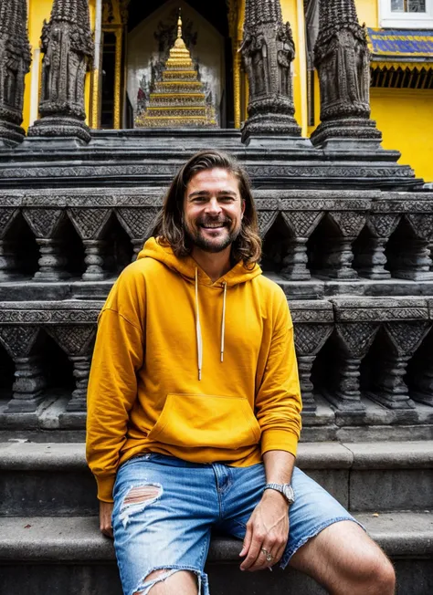 portrait of sks person, in Bangkok, at the Wat Arun temple, Ripped jeans and oversized hoodie, by Annie Leibovitz, epic character composition,
<lora:locon_perfecteyes_v1_from_v1_64_32:0.25>, perfecteyes
<lora:locon_perfectsmile_v1_from_v1_64_32:0.25>, (perfectsmile:0.7)
<lora:add_detail:0.7>
<lora:locon_karlurban_v1_from_v1_64_32:1>