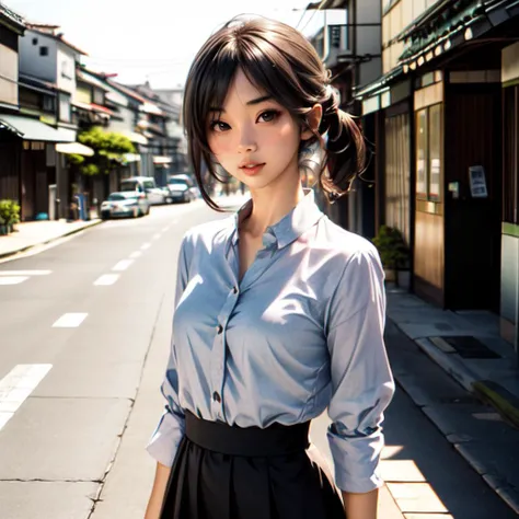 masterpiece, best quality, 1girl, MakinoMaria, japan, okinawa, street, <lora:add_detail:2>