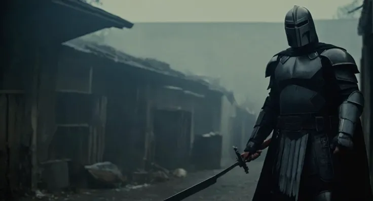 Dark Moody Atmosphere, (Cinematic Film stock footage style) in (arri alexa style) (Kodak film print style),
 <lora:Shredder:1> Shredder
The Shredder a supervillain and the main antagonist of the Teenage Mutant Ninja Turtles created by Kevin Eastman and Peter Laird., dramatic, mysterious, dark moody atmosphere