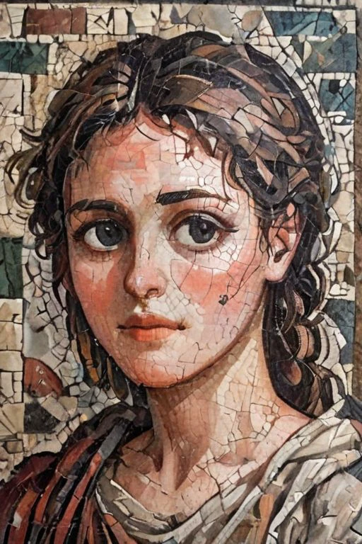 roman mosaic of AMAZING PHOTO portrait young woman photography 90s style Analogic clothes and environment from the 90s style,<lora:ParchartXL-2.0:0.6>,on parchment,<lora:Munteanu_style:0.5>,<lora:Retro_80s_90s:0.8>,90s style,80s style,Analogic photo,1990s,till Eulenspiegel,by Val Munteanu,Val Muntenau illustration,<lora:Roman_Mosaic:0.8>,, (masterpiece, best quality, high quality, highres, ultra-detailed),