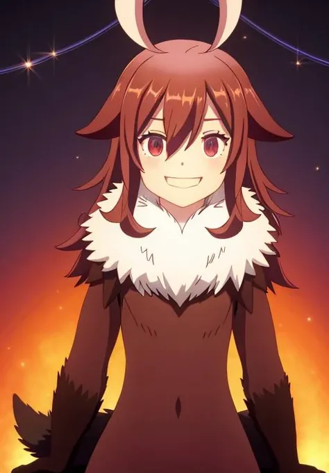 <lora:demongirl_next_door:0.6>, Ugallu, smile