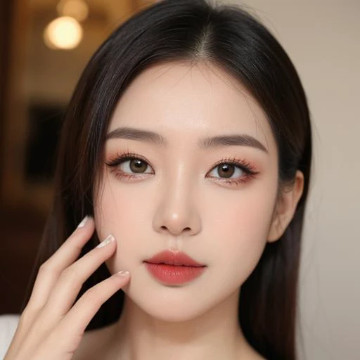girl,golden eye shadow,<lora:Superç§æè¸ArienScientificFace_v1.0:0.6>,
