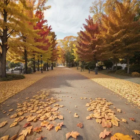 <lora:fallcolors:1.0>, fallcolors