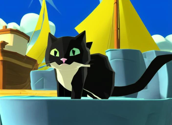Maxwell the cat in wind waker