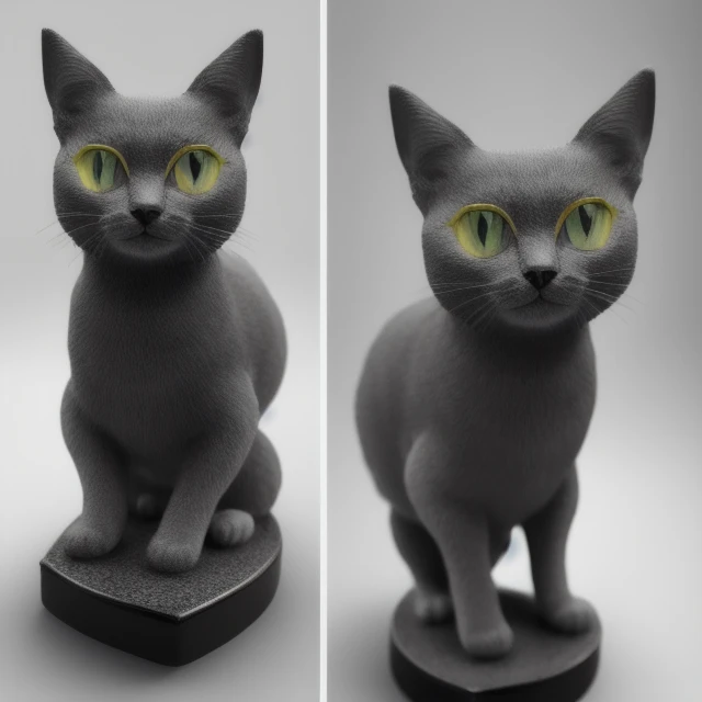 (Pokemodel :0.5) (GOLDENGLASS:1.5) style  (MAXWELL THE CAT:1.1), stretching his legs on a marble pillar,  [redshift style] goldenglass a marble statue, highly detailed, smooth, focus, black granite background, film, studio lighting, gold and onyx, shiny emerald gemstone eyes