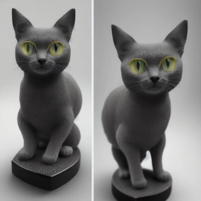 (Pokemodel :0.5) (GOLDENGLASS:1.5) style  (MAXWELL THE CAT:1.1), stretching his legs on a marble pillar,  [redshift style] goldenglass a marble statue, highly detailed, smooth, focus, black granite background, film, studio lighting, gold and onyx, shiny emerald gemstone eyes