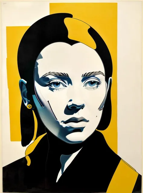 (best quality, masterpiece), IIIlIII, <lora:modern_art-10:1>, modern art,
<lora:Graphic_Portrait_SD15:0.7>, PORTRAIT, OUTLINE